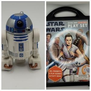 Star Wars Return of the Jedi R2-D2 w Extension Arm 2004 and Play Set